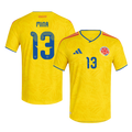 Colombia MINA #13 Home World Cup 2026 Jersey Yellow Men's