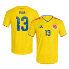 Colombia MINA #13 Home World Cup 2026 Jersey Yellow Men's