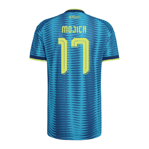 Colombia MOJICA #17 Away World Cup 2026 Jersey Blue Men's – The