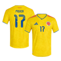 Colombia MOJICA #17 Home World Cup 2026 Jersey Yellow Men's