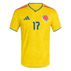 Colombia MOJICA #17 Home World Cup 2026 Jersey Yellow Men's
