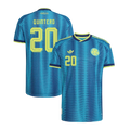 Colombia QUINTERO #20 Away World Cup 2026 Jersey Blue Men's