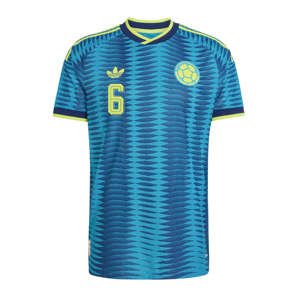 Colombia RÍOS #6 Away World Cup 2026 Jersey Blue Men's