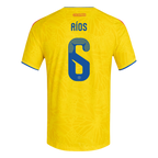 Colombia RÍOS #6 Home World Cup 2026 Jersey Yellow Men's