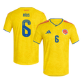 Colombia RÍOS #6 Home World Cup 2026 Jersey Yellow Men's