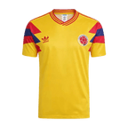 Colombia Retro Home Jersey 1990 Yellow Men's