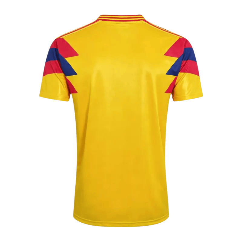 Colombia Retro Home Jersey 1990 Yellow Men's