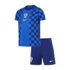 Croatia Away World Cup 2026 Kit Blue Kids