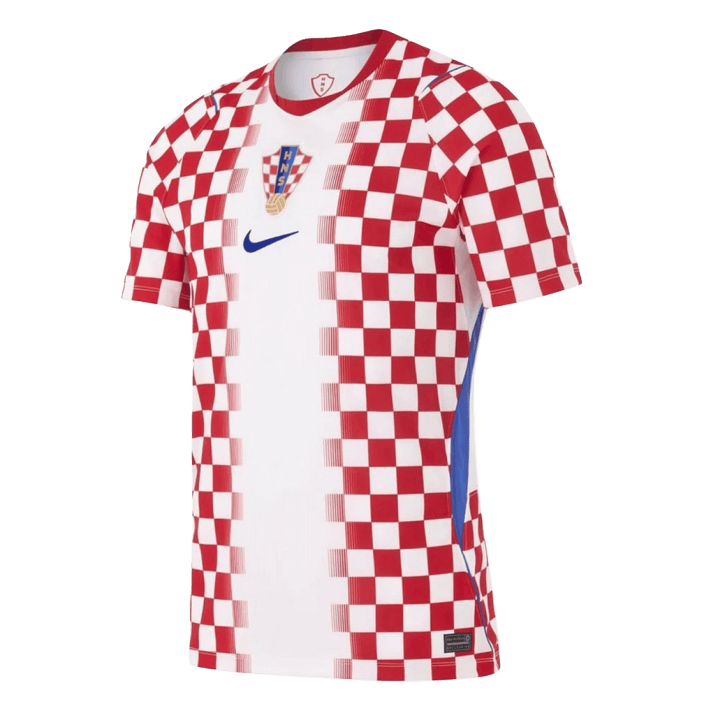 Croatia Home World Cup 2026 Jersey Red & White Men's