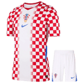 Croatia Home World Cup 2026 Kit Red & White Kids