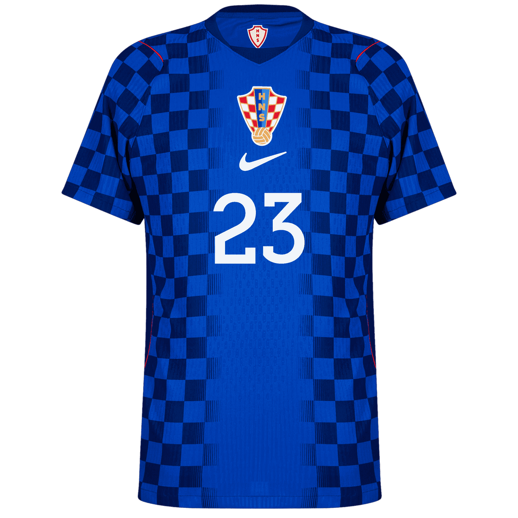 Croatia IVANOVIĆ #23 Away World Cup 2026 Jersey Player's Version Blue Men's