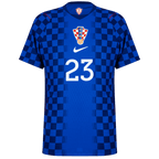 Croatia IVANOVIĆ #23 Away World Cup 2026 Jersey Player's Version Blue Men's