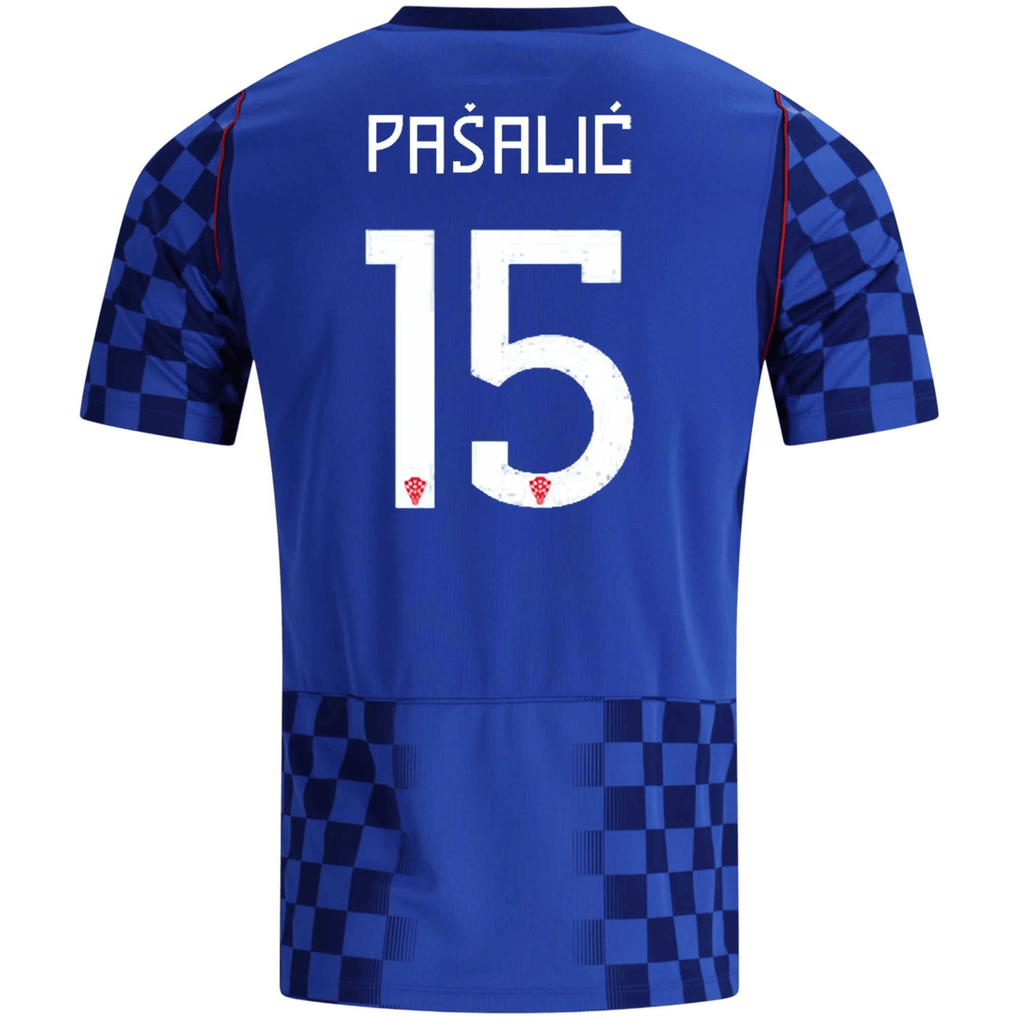Croatia PASALIC #15 Away World Cup 2026 Jersey Blue Men's
