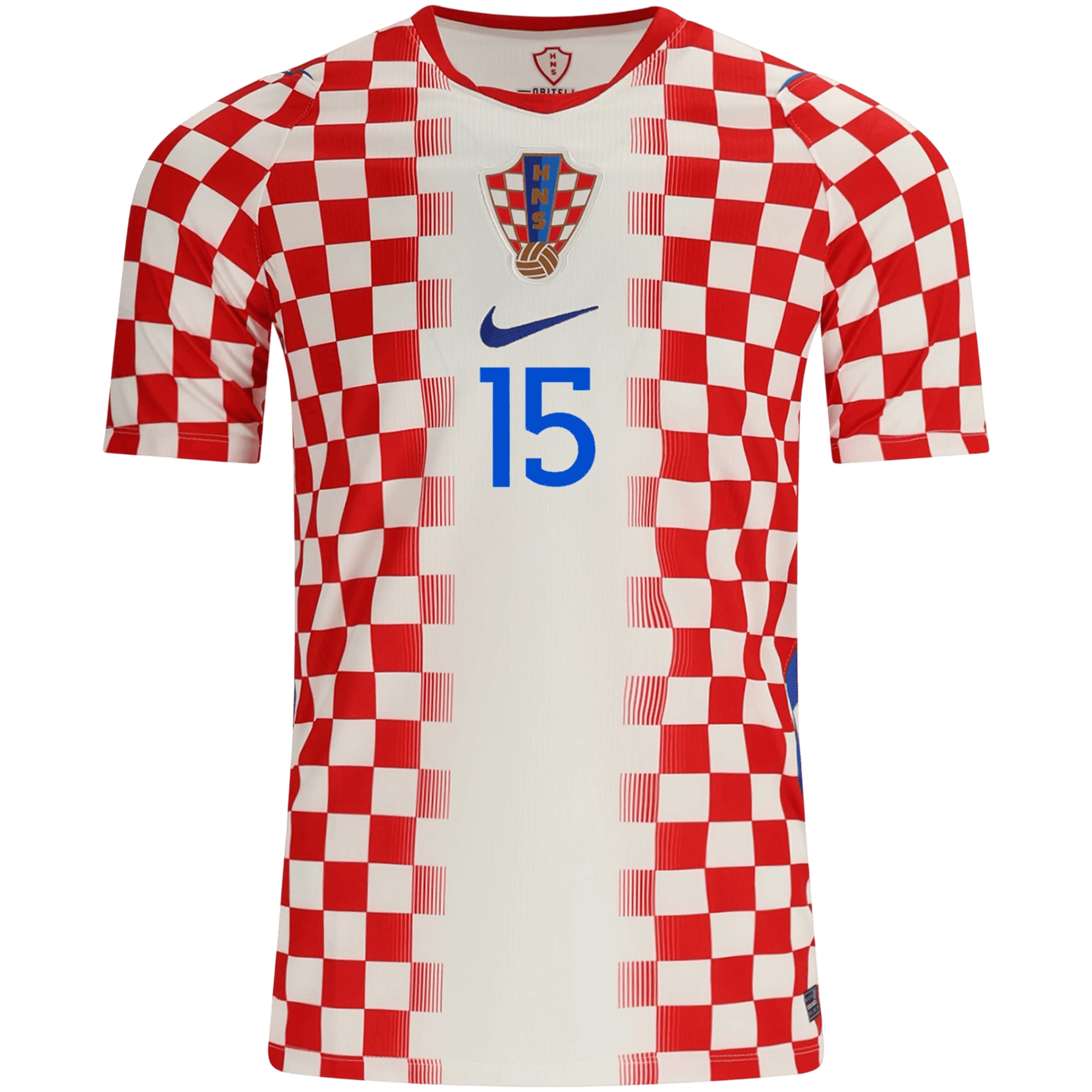 Croatia PASALIC #15 Home World Cup 2026 Jersey Red & White Men's