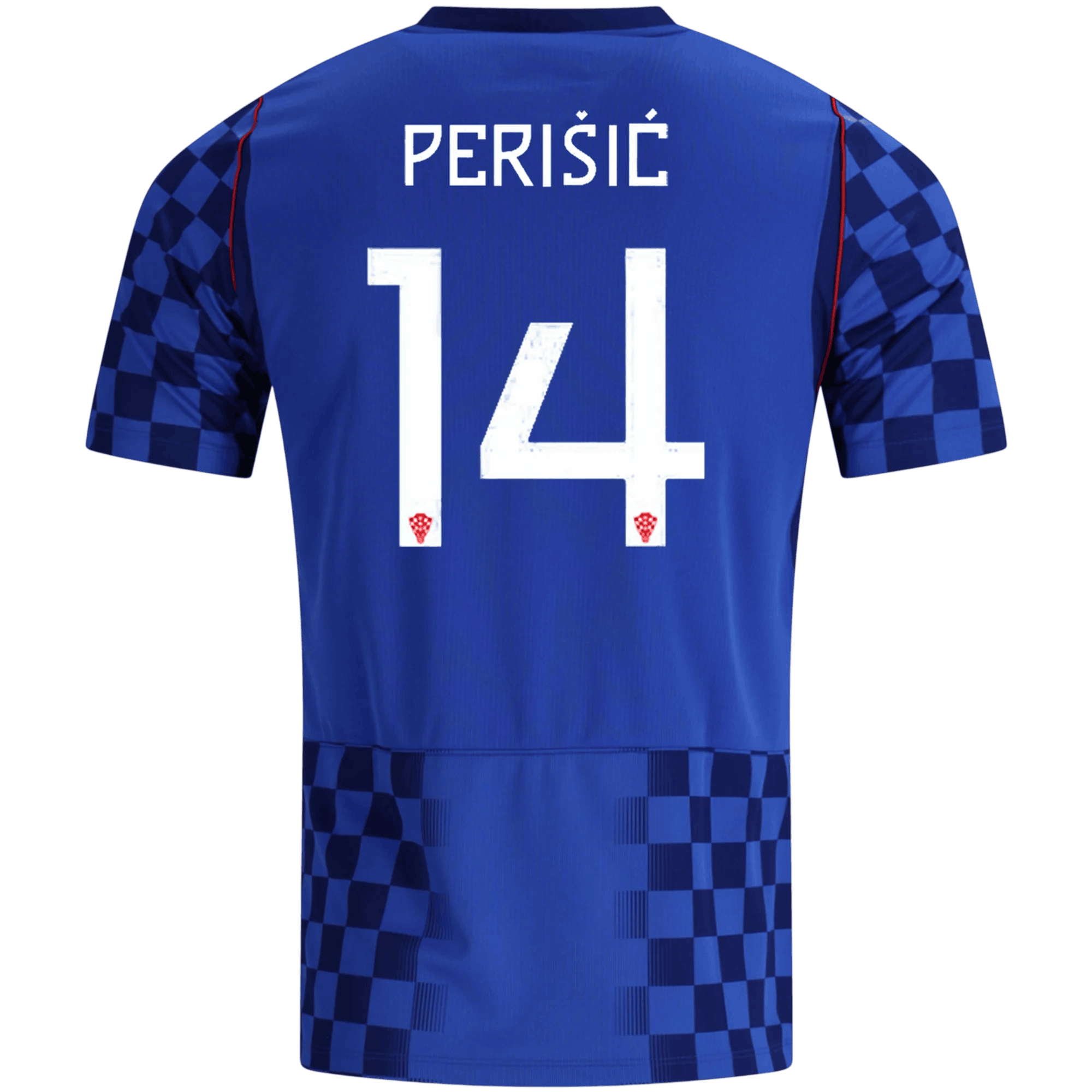 Croatia PERIŠIĆ #14 Away World Cup 2026 Jersey Blue Men's