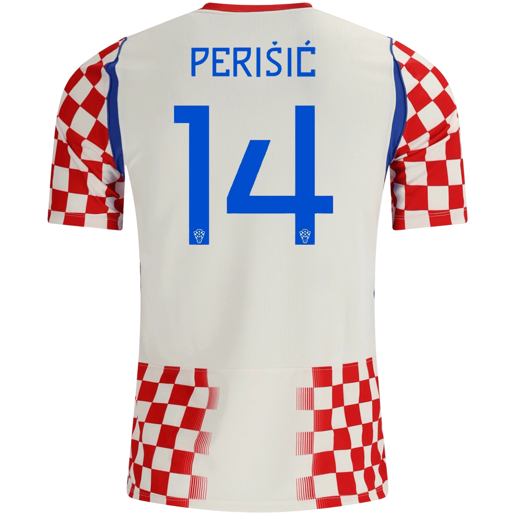 Croatia PERIŠIĆ #14 Home World Cup 2026 Jersey Red & White Men's
