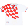 Croatia Retro Home Jersey 1998 White Men's