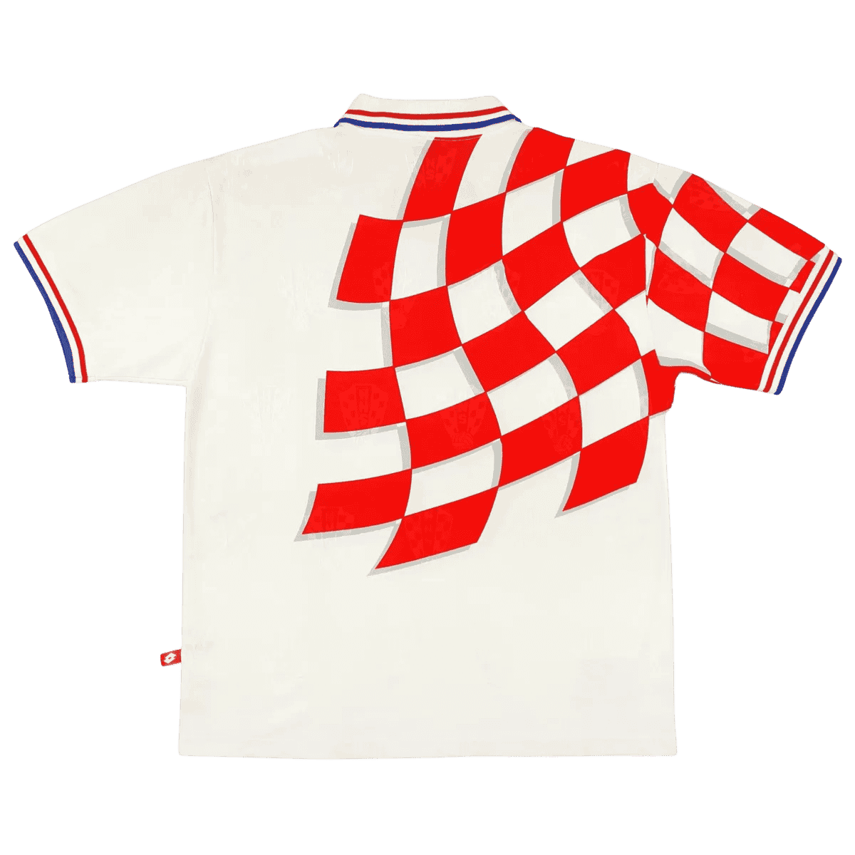 Croatia Retro Home Jersey 1998 White Men's