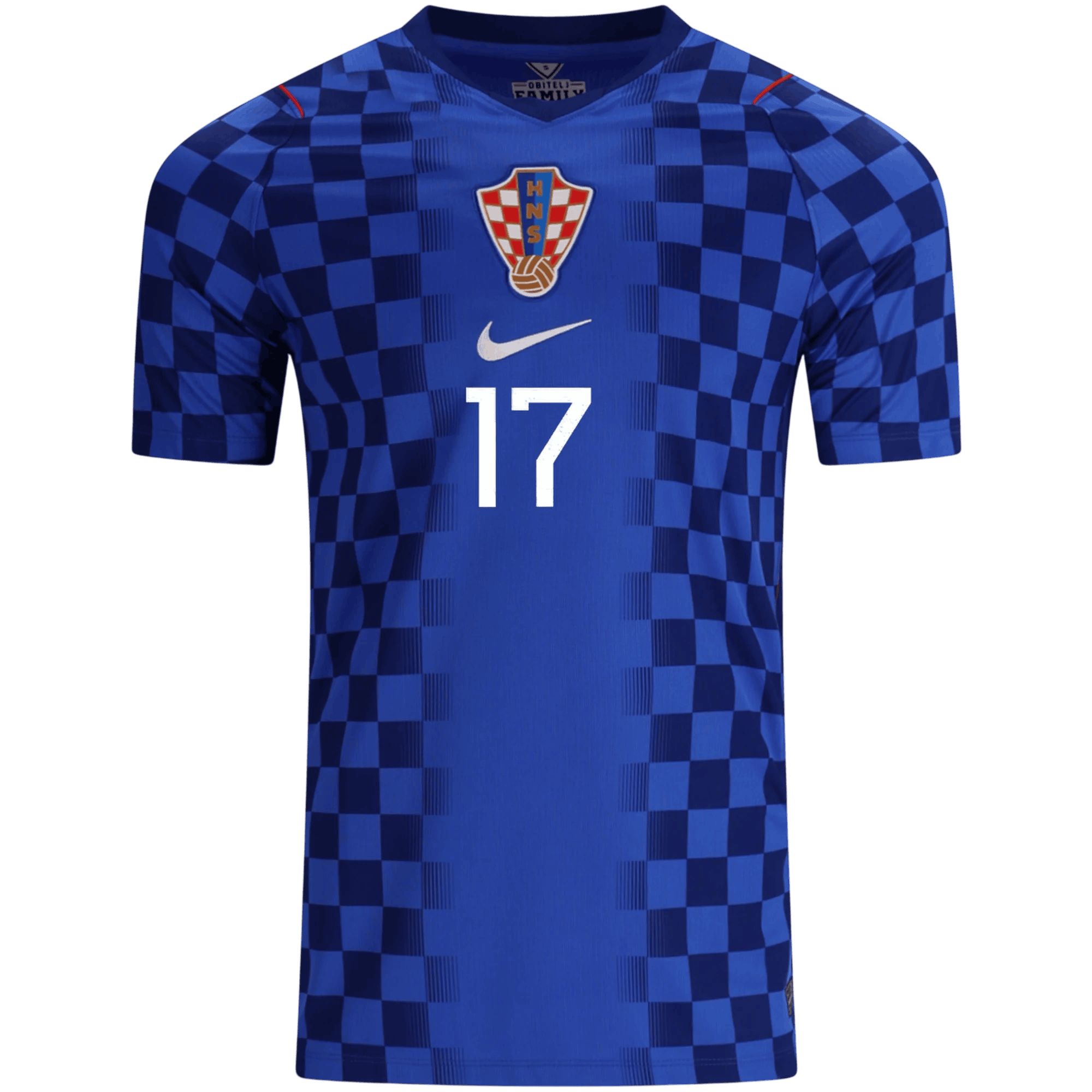 Croatia SUČIĆ #17 Away World Cup 2026 Jersey Blue Men's