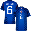 Croatia SUTALO #6 Away World Cup 2026 Jersey Blue Men's