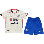 Cruz Azul Away 2025/26 Kit White Kids