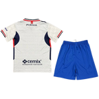 Cruz Azul Away 2025/26 Kit White Kids