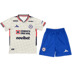Cruz Azul Away 2025/26 Kit White Kids