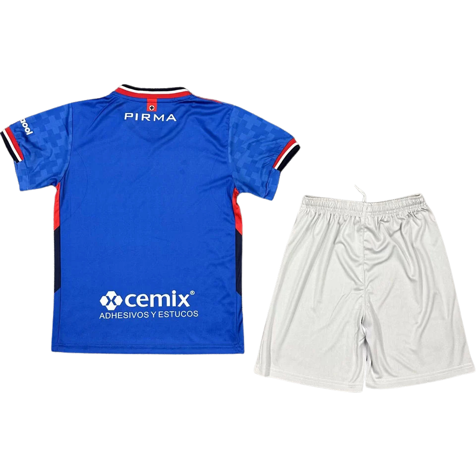 Cruz Azul Home 2025/26 Kit Blue Kids