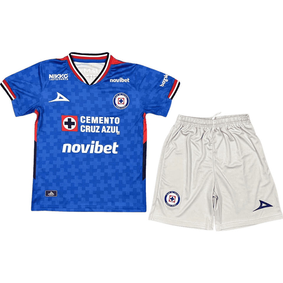 Cruz Azul Home 2025/26 Kit Blue Kids