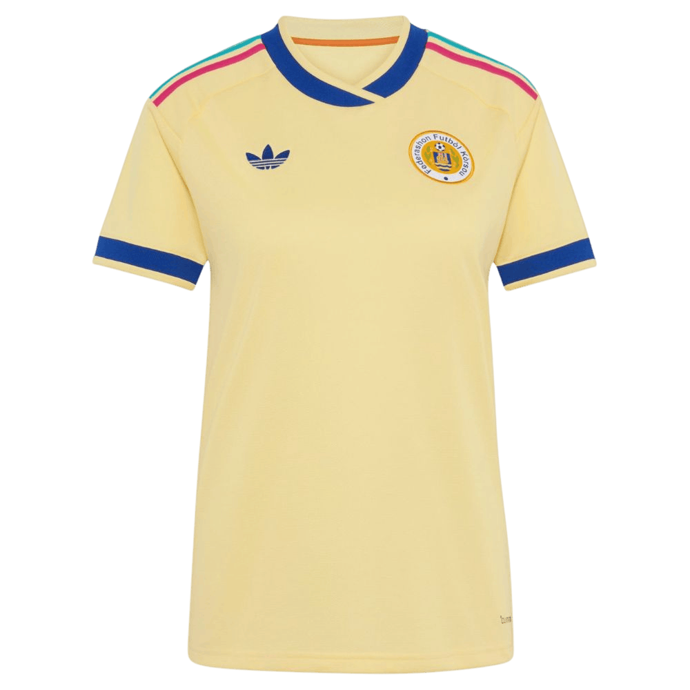 Curaçao Away World Cup 2026 Jersey Yellow Women's