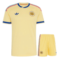 Curaçao Away World Cup 2026 Kit Yellow Kids
