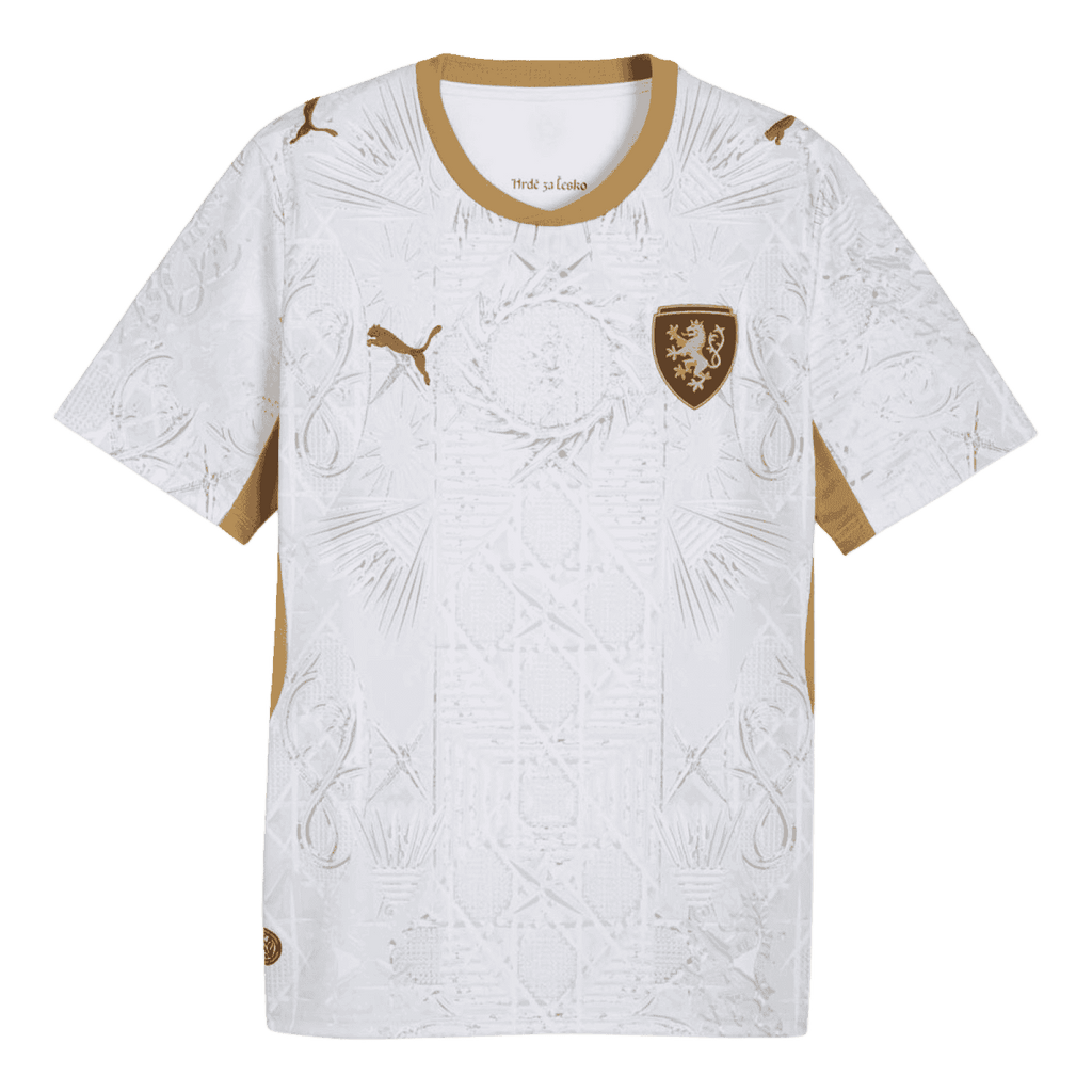Czechia Away World Cup 2026 Jersey White Men's