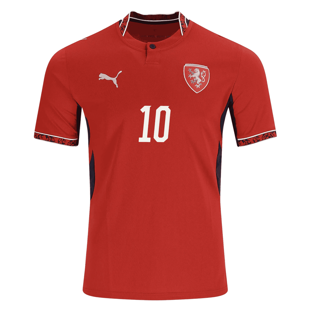 Czechia SCHICK #10 Home World Cup 2026 Jersey Red Men's