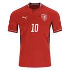 Czechia SCHICK #10 Home World Cup 2026 Jersey Red Men's