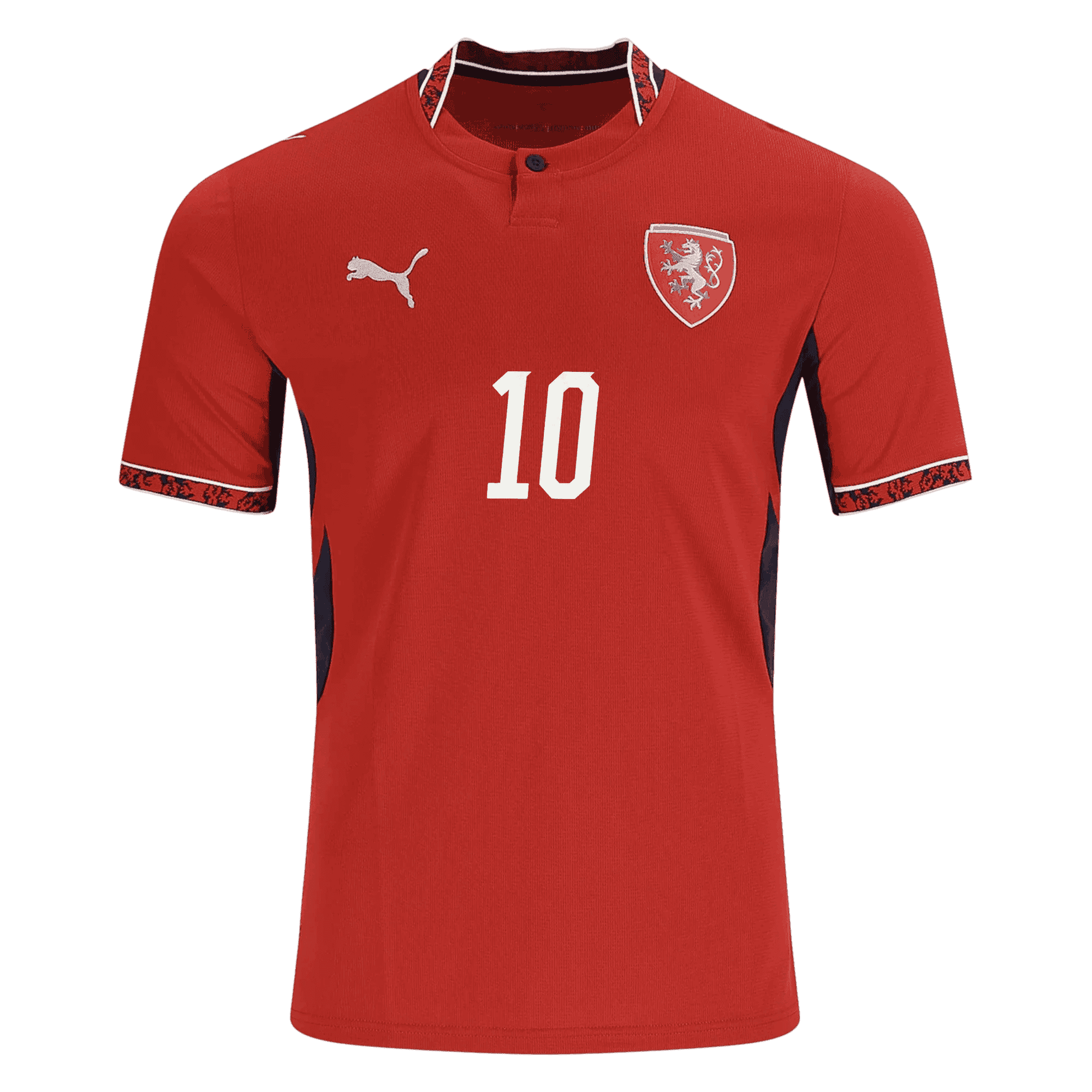 Czechia SCHICK #10 Home World Cup 2026 Jersey Red Men's