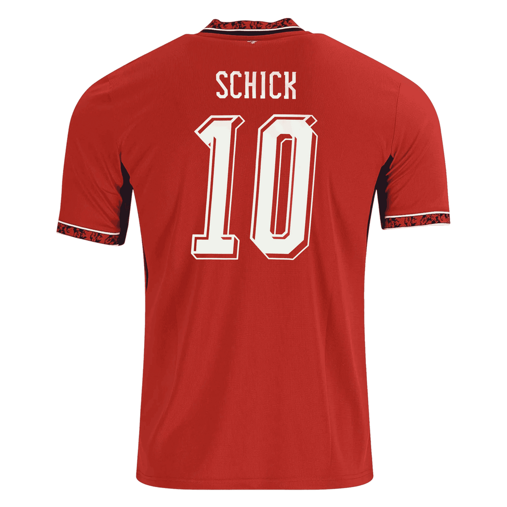 Czechia SCHICK #10 Home World Cup 2026 Jersey Red Men's