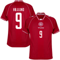 Denmark HØJLUND #9 Home World Cup 2026 Jersey Red Men's