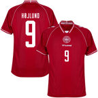 Denmark HØJLUND #9 Home World Cup 2026 Jersey Red Men's