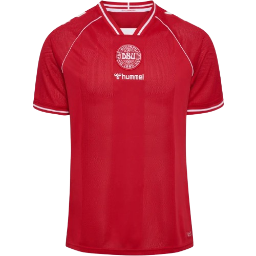Denmark Home World Cup 2026 Jersey Red Men's