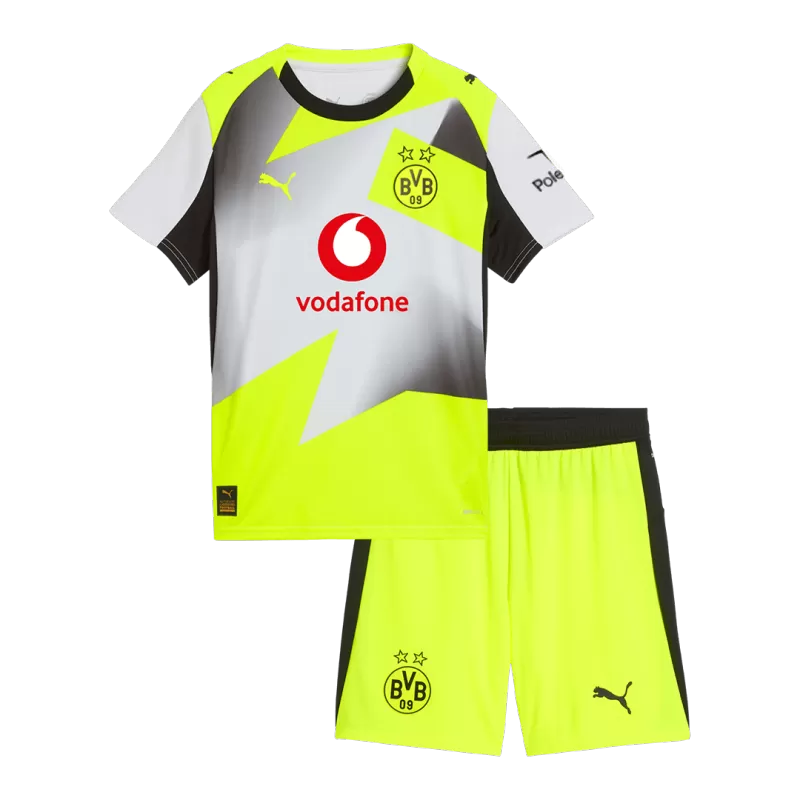 Dortmund Away 2025/26 Kit Kids