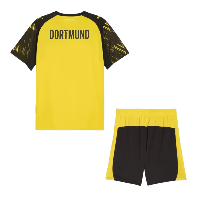 Dortmund Home 2025/26 Kit Yellow Men's