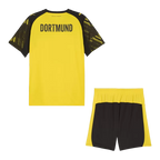 Dortmund Home 2025/26 Kit Yellow Men's