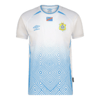 DR Congo Away World Cup 2026 Jersey White & Blue Men's