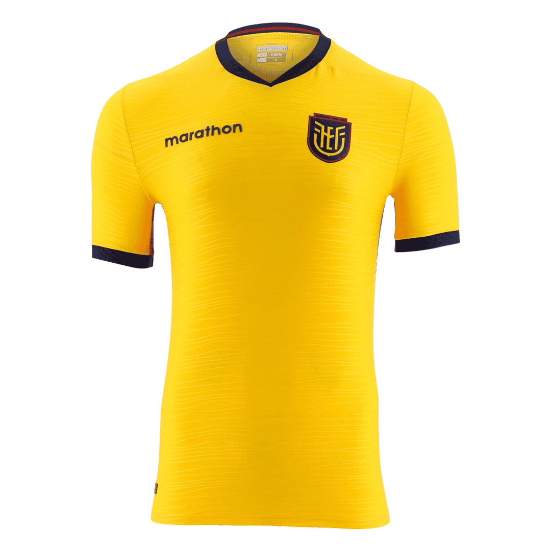 Ecuador Home World Cup 2026 Jersey Yellow Men's
