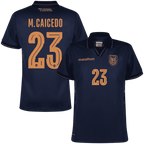 Ecuador M.CAICEDO #23 Away World Cup 2026 Jersey Navy Men's