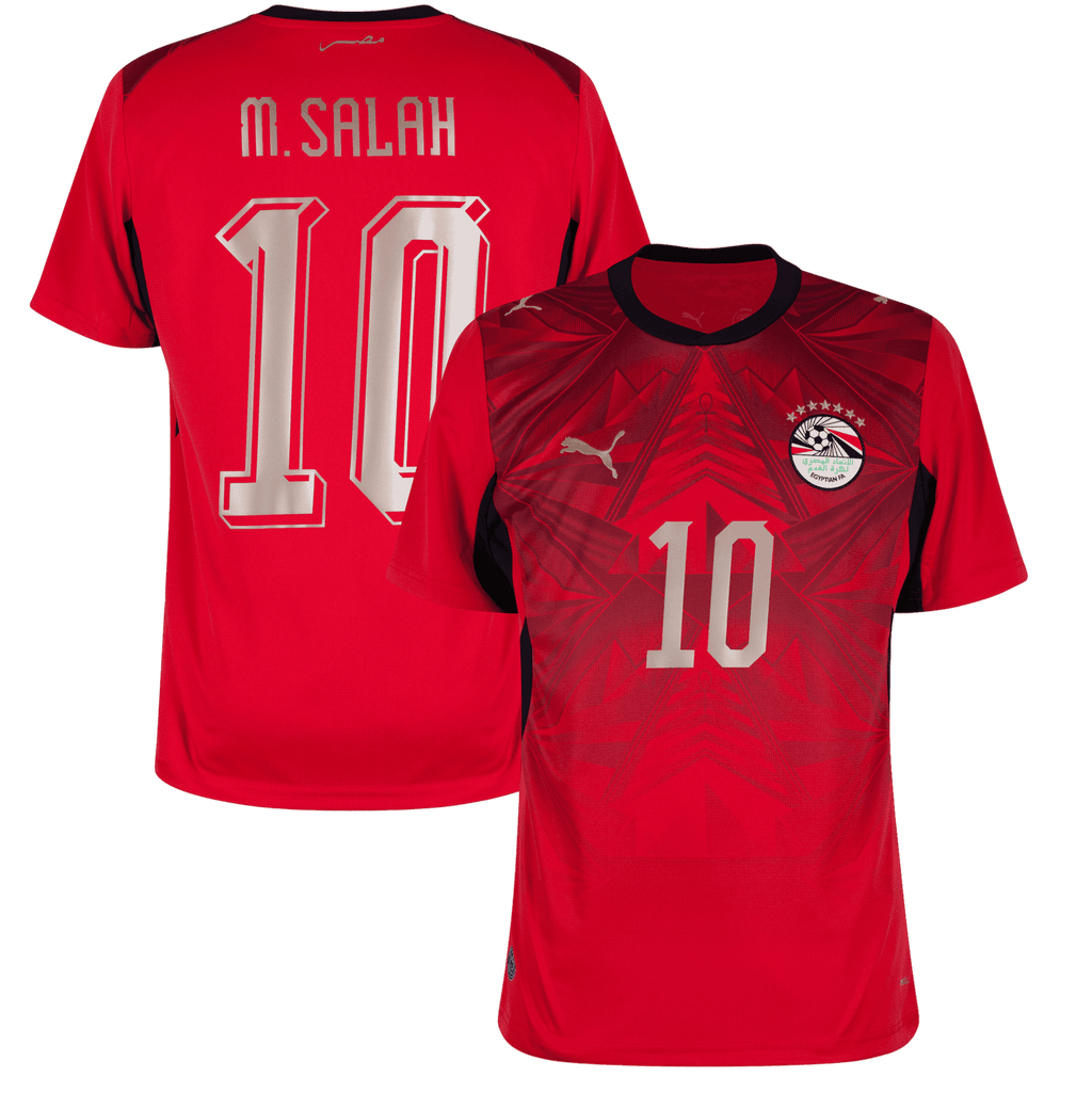 Egypt M.SALAH #10 Home World Cup 2026 Jersey Red Men's