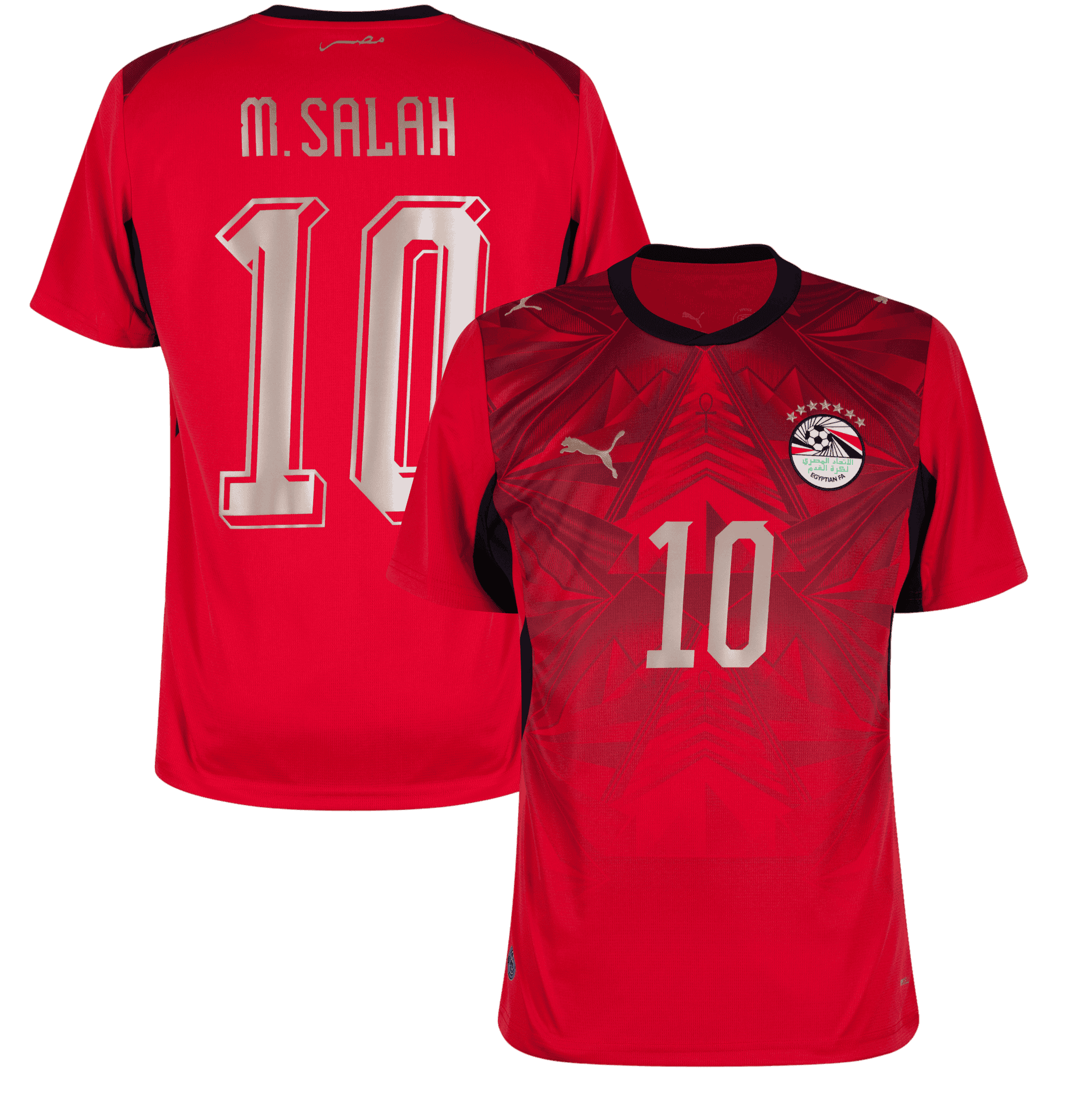 Egypt M.SALAH #10 Home World Cup 2026 Jersey Red Men's