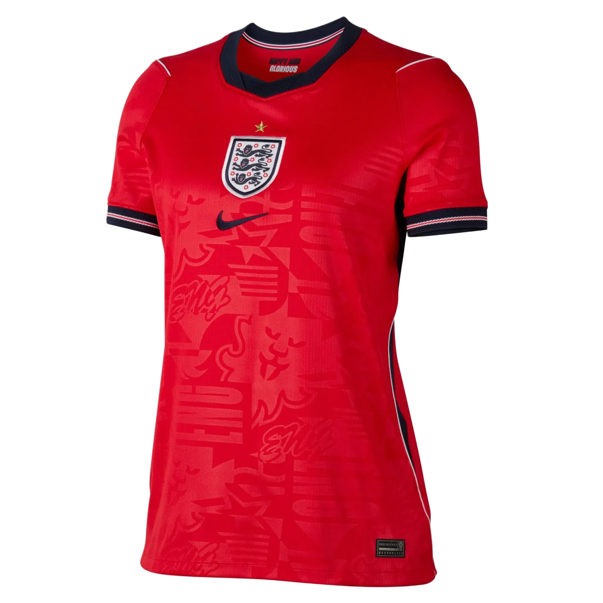 England Away World Cup 2026 Jersey Red Women's