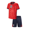 England Away World Cup 2026 Kit Red Kids