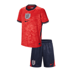 England Away World Cup 2026 Kit Red Kids